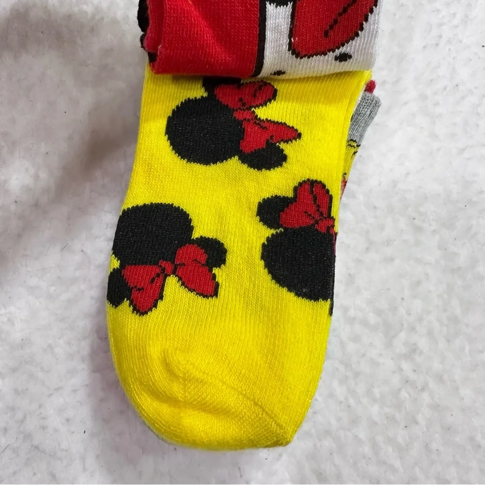 Girl’s Mickey and Minnie Mouse Socks